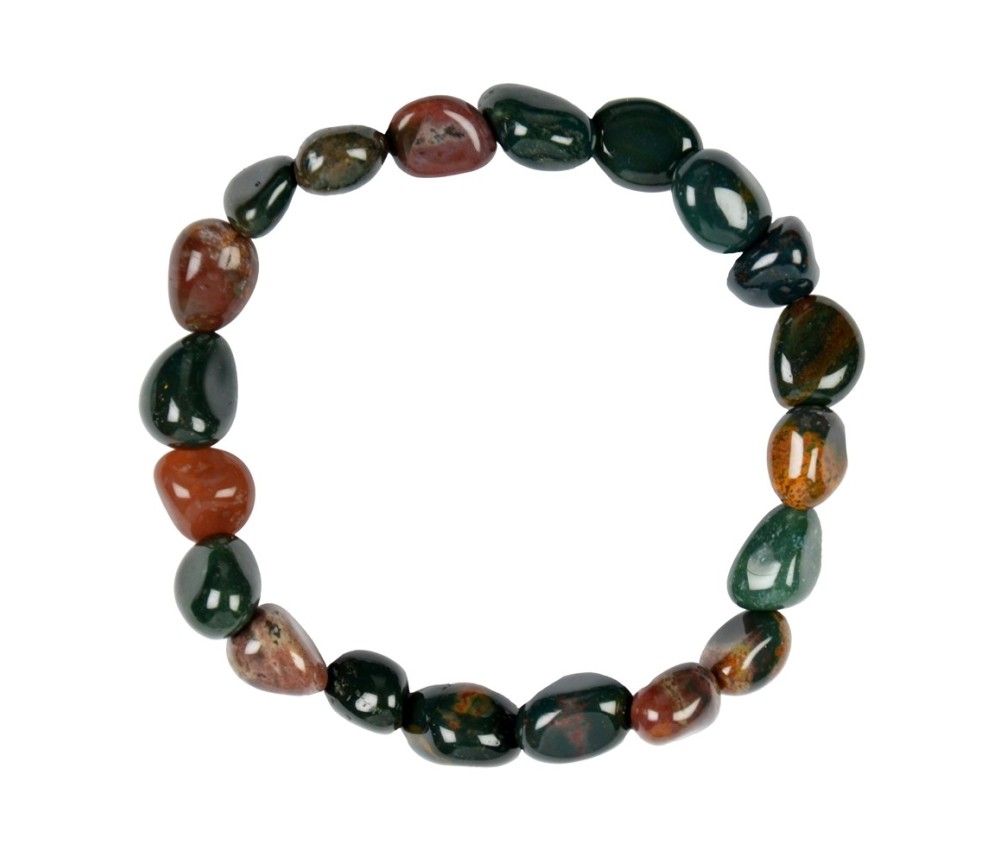 Armband - Heliotrop, 10-12mm Nuggets (klein)