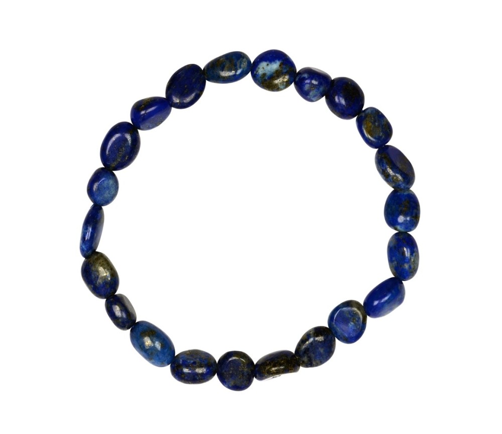 Armband - Lapis Lazuli, 08-10mm Nuggets