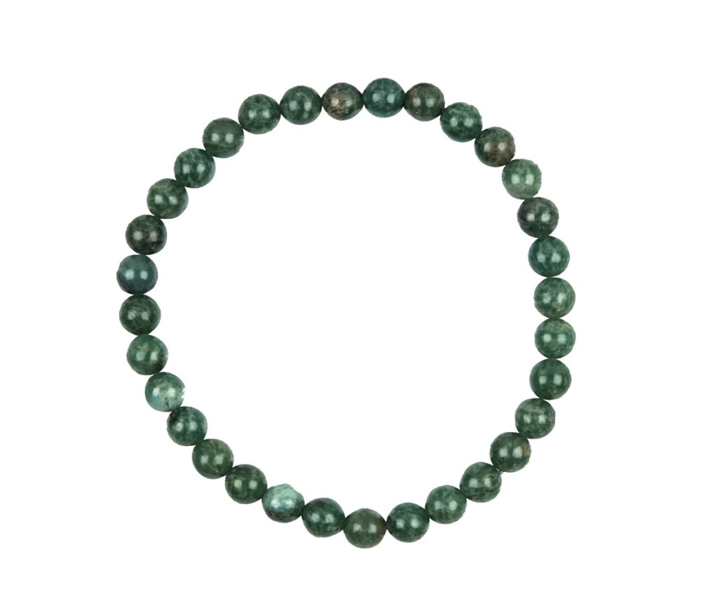 Armband - Prasem, 06mm Kugeln