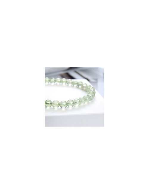 Armband - Prehnit, 06mm Kugeln