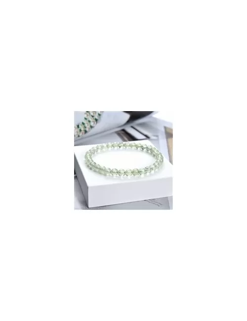 Armband - Prehnit, 06mm Kugeln