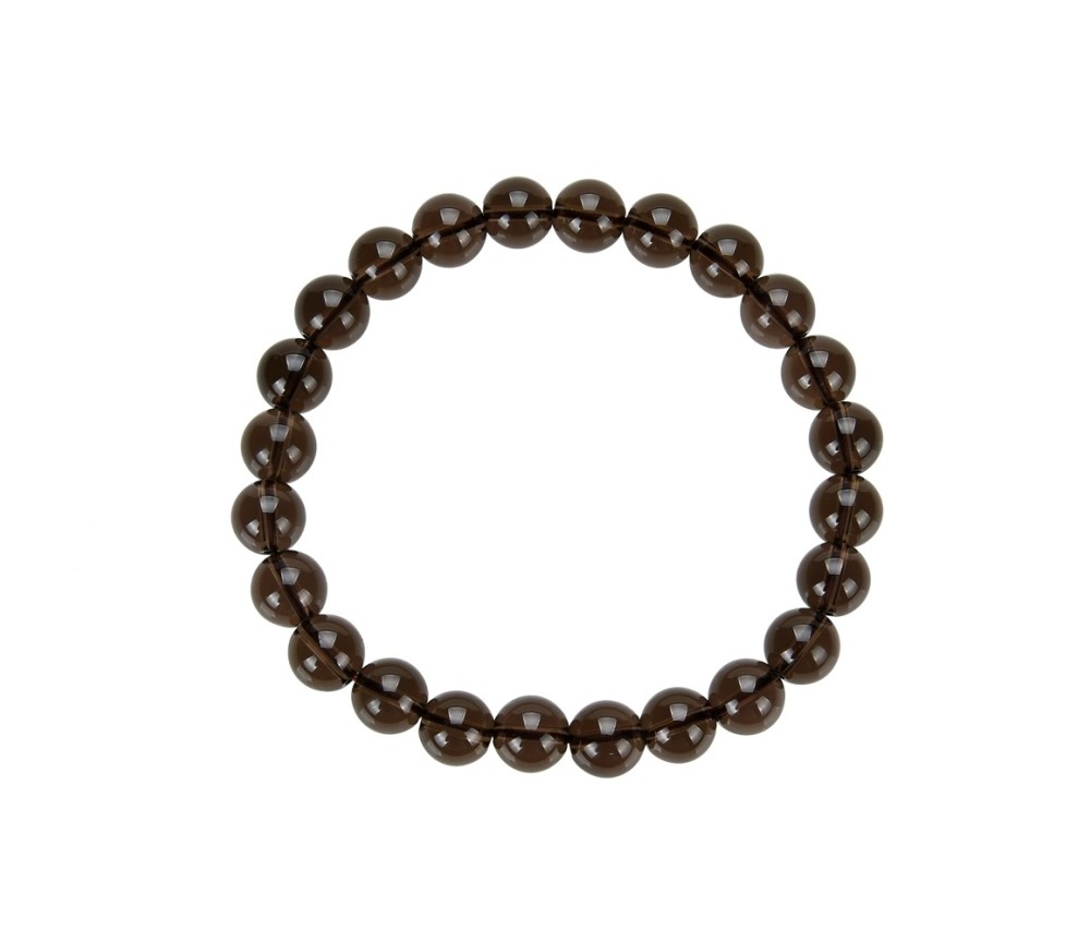 Armband - Rauchquarz, 08mm Kugeln