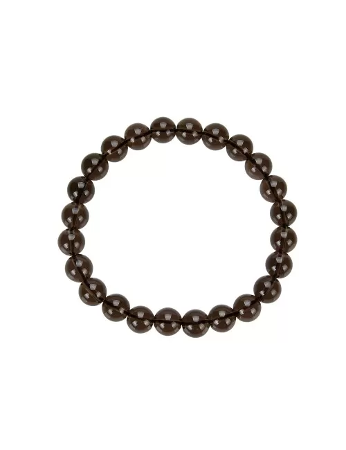 Armband - Rauchquarz, 08mm Kugeln