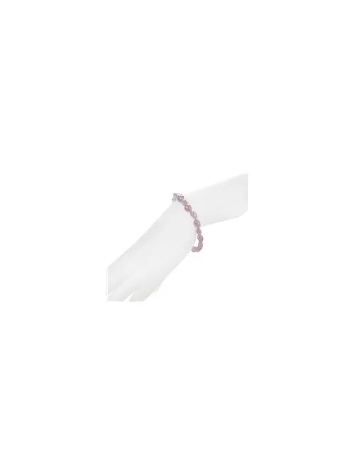 Armband - Rosenquarz, 06-08mm Nuggets