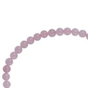 Armband - Rosenquarz, 04mm Kugeln