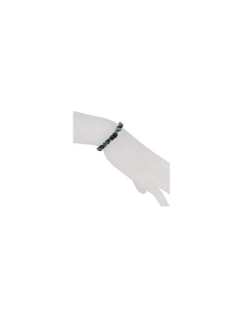 Armband - Smaragd, 08-10mm Nuggets