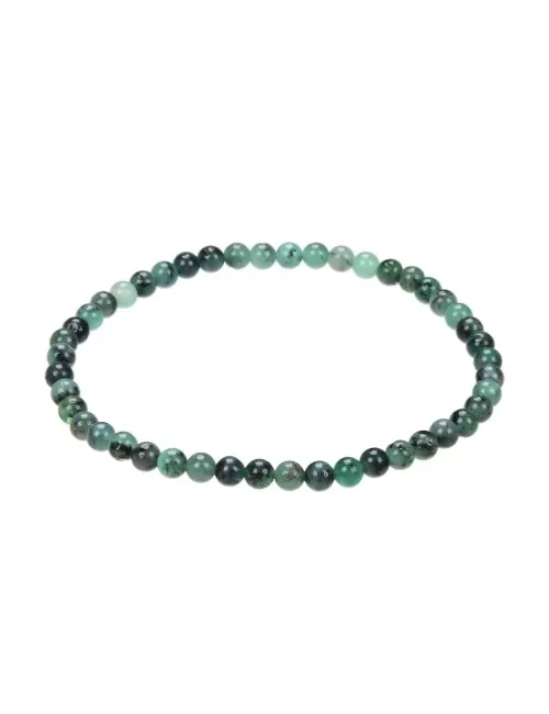 Armband - Smaragd, 04mm Kugeln