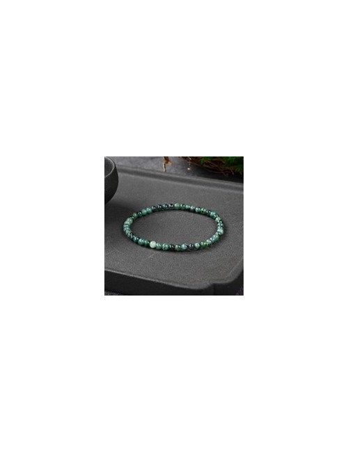 Armband - Smaragd, 04mm Kugeln