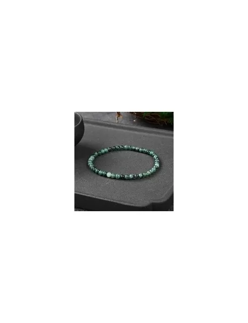 Armband - Smaragd, 04mm Kugeln