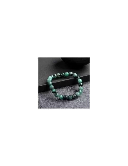 Armband - Smaragd, 08mm Kugeln
