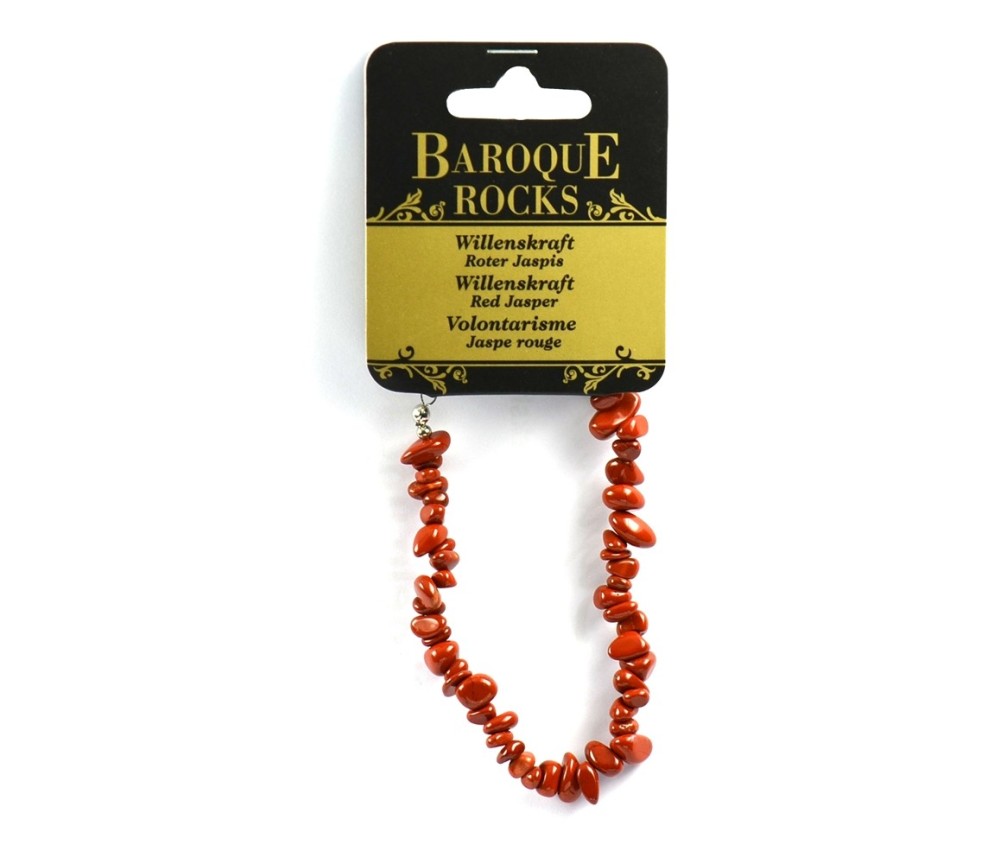 Armband - Barock Classic   Jaspis (rot)    Willenskraft