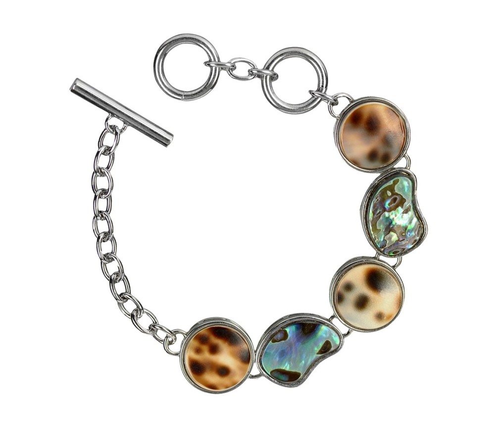 Armband -  Mix, div. Muscheln-Sorten, 18 - 20cm