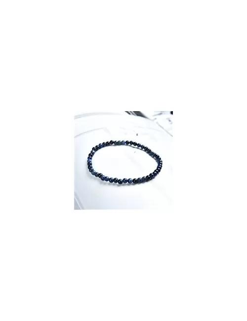 Armband - Dumortierit, 04mm Kugeln