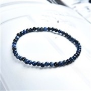 Armband - Dumortierit, 04mm Kugeln