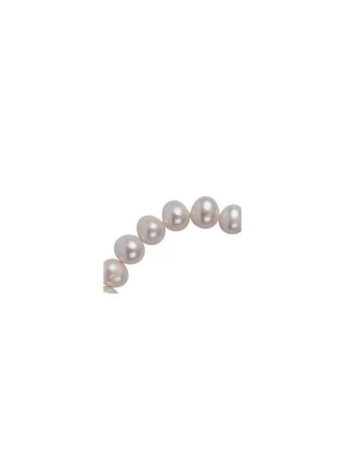 Armband - Perle (weiß), 10 - 11mm