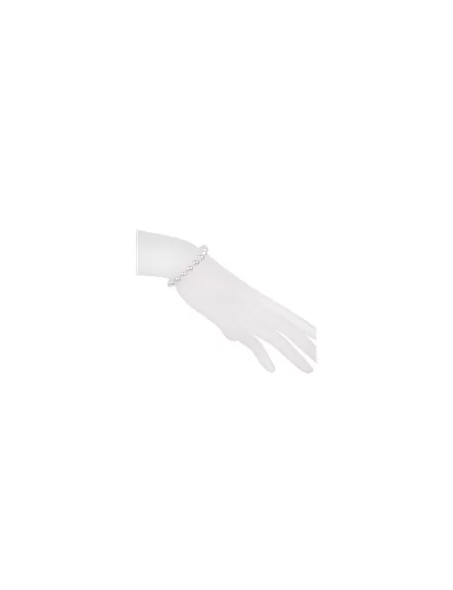 Armband - Perle (weiß), 06 - 07mm Tropen