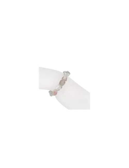 Armband - Sonnenstein (Arusha), 12 x 10mm Nuggets, facettiert