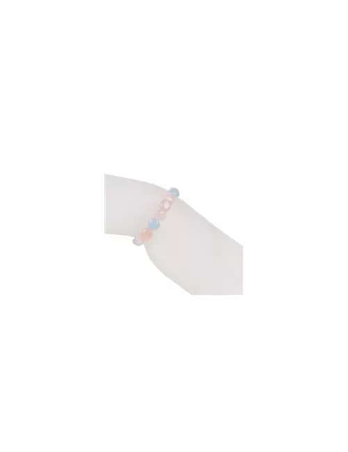 Armband - Morganit, 09mm Nuggets