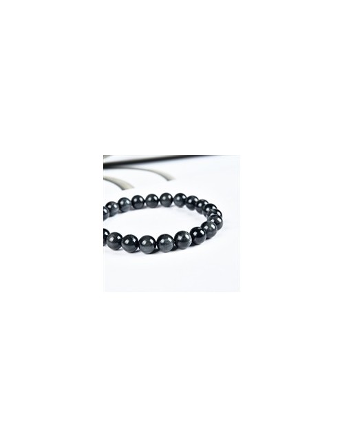 Armband - Quarz-Katzenauge, 08mm Kugeln