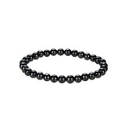 Armband - Schungit, 06mm Kugeln
