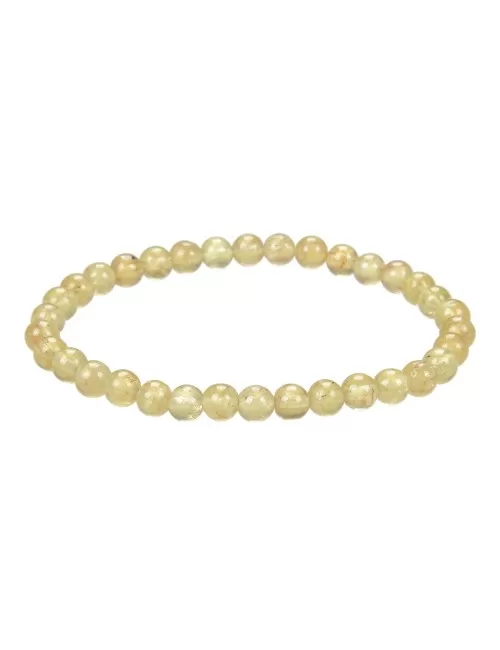 Armband - Apatit (gelb), 06mm Kugeln