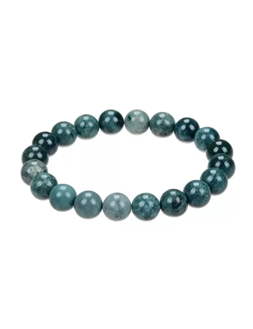 Armband - Ozelot-Jaspis, 10mm Kugeln, 21cm