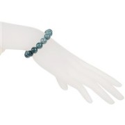 Armband - Ozelot-Jaspis, 10mm Kugeln, 21cm