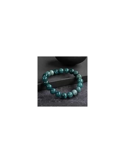 Armband - Ozelot-Jaspis, 10mm Kugeln, 21cm
