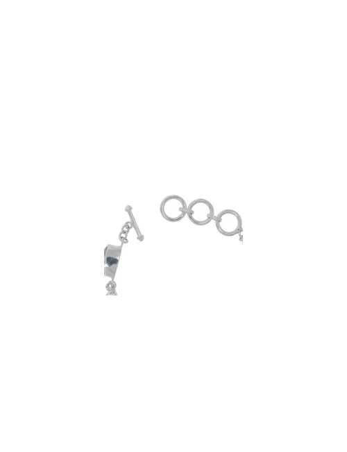 Armband - Prehnit, Perle, Granat