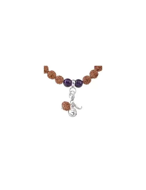 Armband - Edelsteinmala - Amethyst (Innerer Friede)