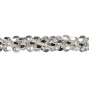 Armband - Funkel - Silber rhodiniert, 2,3 x 19cm