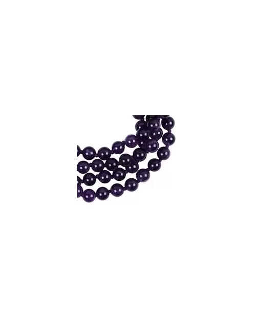 Armband - Edelsteinmala - Amethyst (Sahasrara - Kronen-Chakra)