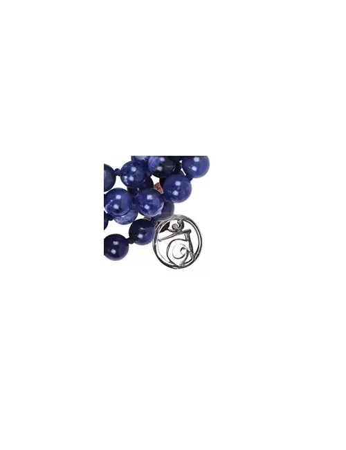 Armband - Edelsteinmala - Sodalith (Ajna, Stirn-Chakra)