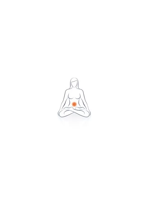 Armband - Edelsteinmala - Chalcedon rot (Svadhisthana, Sakral-Chakra)