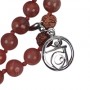 Armband - Edelsteinmala - Jaspis rot (Muladhara