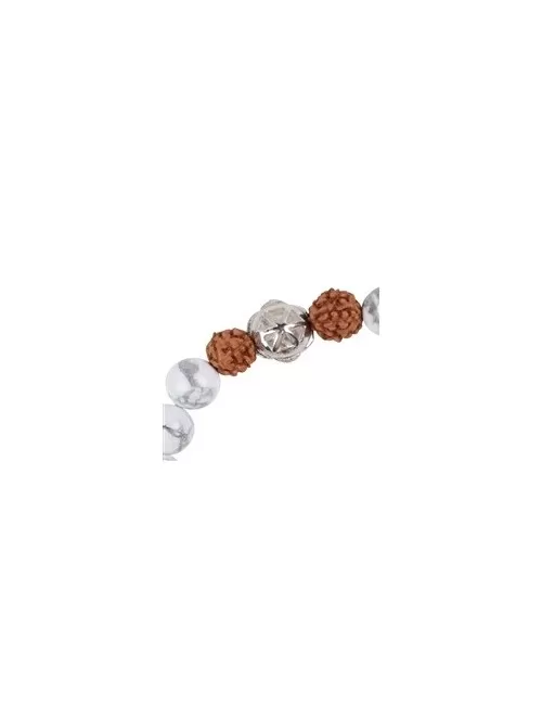 Armband - Edelsteinmala - Magnesit (Gelassenheit)