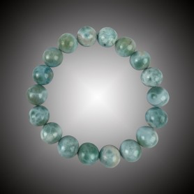 Armband - Kugeln - 11mm - Larimar - Einzelstück