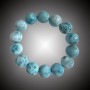 Armband - Kugeln - 15mm - Larimar - Einzelstück