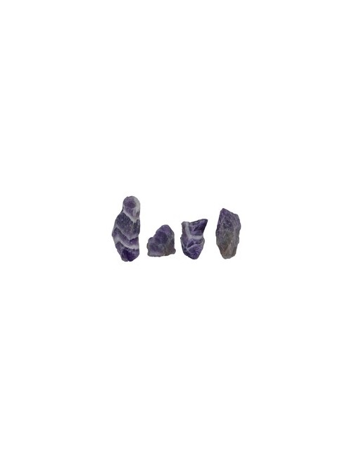 Heilsteine & Edelsteine - Dekosteine - Amethyst gebändert (Sambia), 02,5 - 04,5cm (klein) - 1Kg Beutel