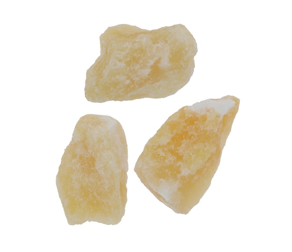 Heilsteine & Edelsteine - Dekosteine - Calcit (orange), 03 - 05cm - 1Kg Beutel