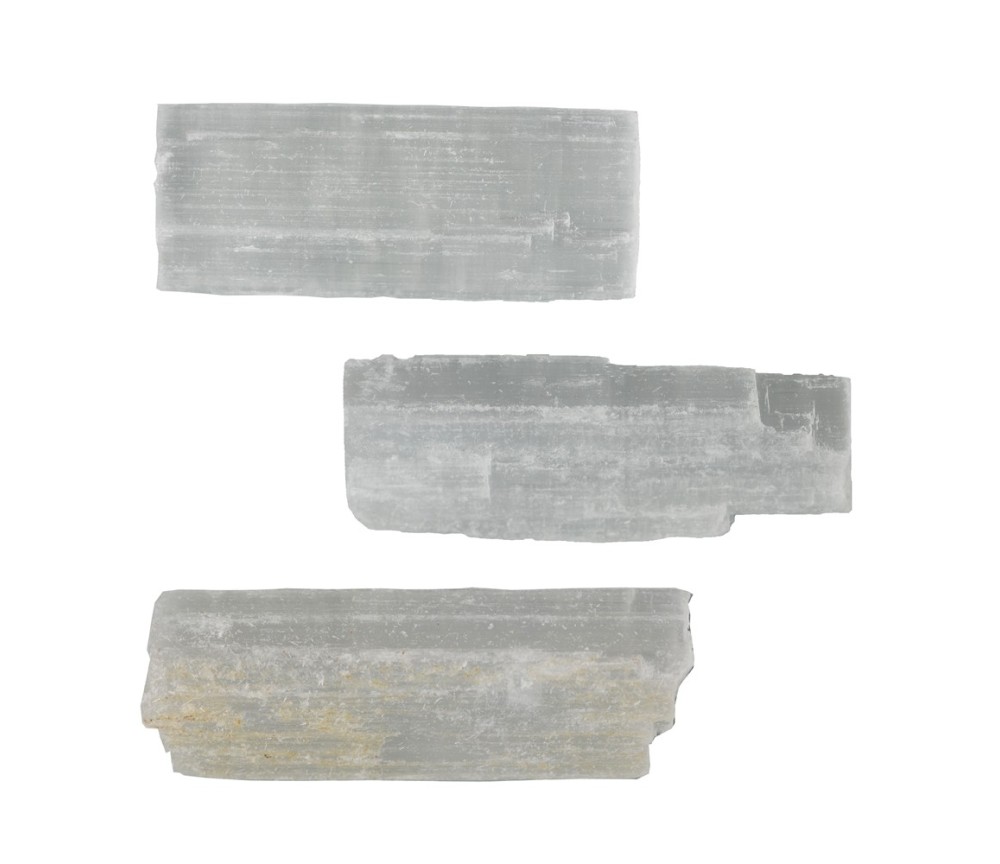 Heilsteine & Edelsteine - Dekosteine - Selenit, 08 - 10cm - 1Kg Beutel