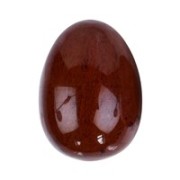 Heilsteine & Edelsteine - Eier - 3er Set in Geschenkbox (Mahagoniobsidian, Amethystquarz, Serpentin)