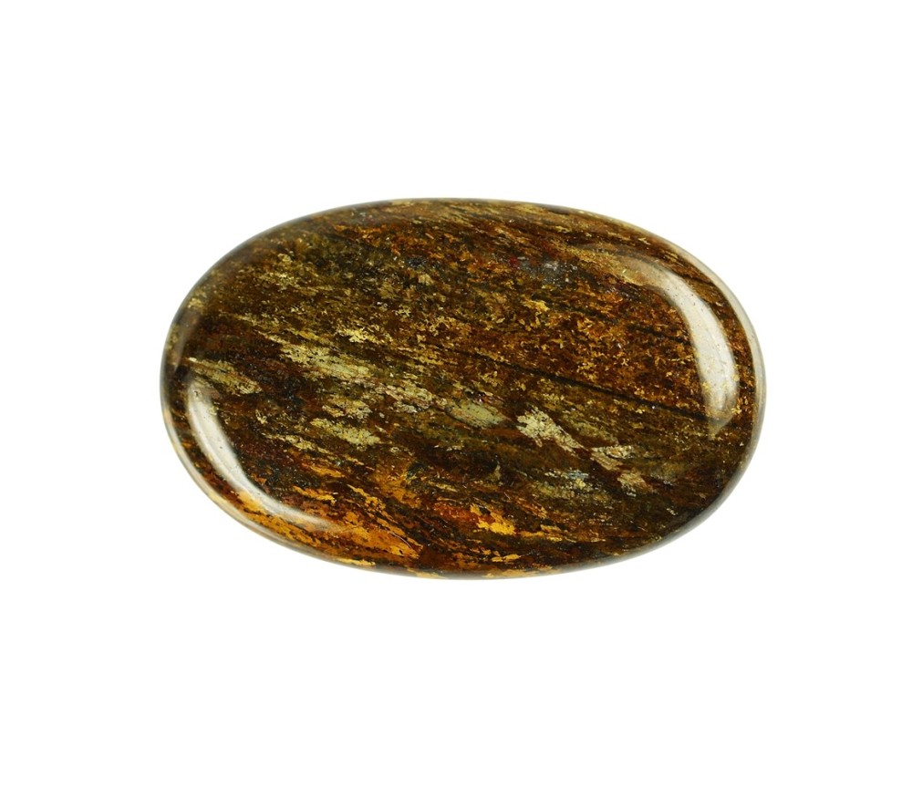 Heilsteine & Edelsteine - Linsenstein - Bronzit