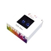 Heilsteine & Edelsteine - Ohrstecker - Lapis Lazuli, Kugel, 8mm, rhodiniert