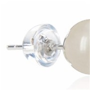 Heilsteine & Edelsteine - Ohrstecker - Mondstein, Kugel, 6mm