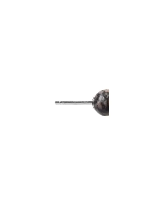 Heilsteine & Edelsteine - Ohrstecker - Rhodonit, Kugel, 4mm