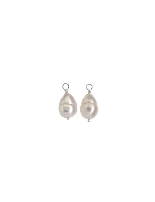 Heilsteine & Edelsteine - Ohrstecker - für Wechselkomponenten, 1,5cm, matt, rhodiniert
