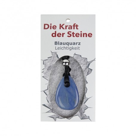 Anhänger - Kraftstein - Blauquarz (Leichtigkeit)