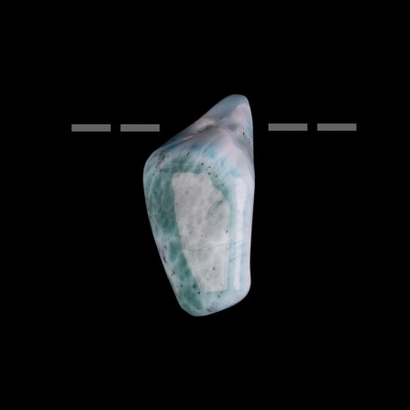 Heilsteine & Edelsteine - Trommelstein - Larimar gebohrt - Unikat