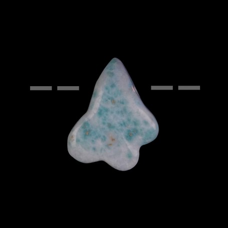 Heilsteine & Edelsteine - Trommelstein - Larimar gebohrt - Unikat